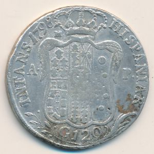Неаполь и Сицилия, 120 гран (1798 г.)