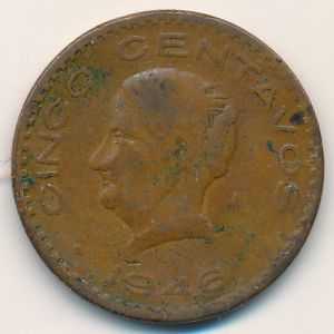 Мексика, 5 сентаво (1946 г.)