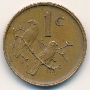 ЮАР, 1 цент (1983 г.)