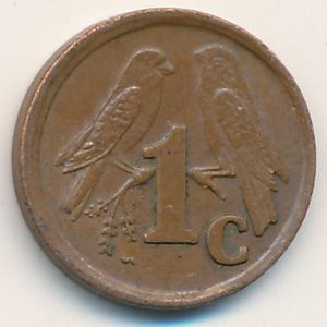ЮАР, 1 цент (1991 г.)