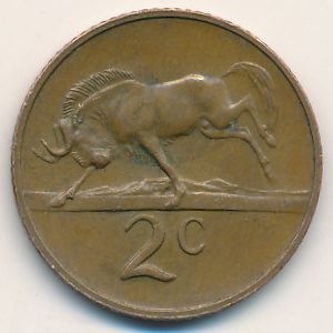 ЮАР, 2 цента (1978 г.)