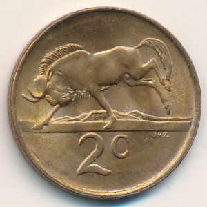 ЮАР, 2 цента (1983 г.)