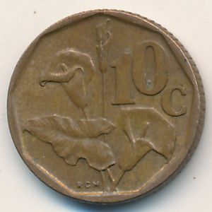 South Africa, 10 cents, 1994
