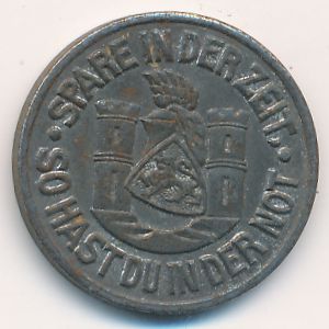 Шпремберг., 10 пфеннигов (1920 г.)