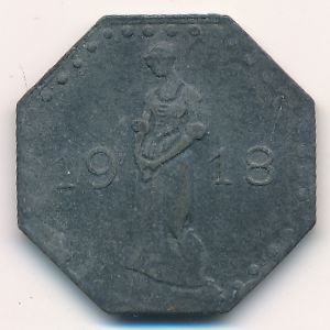 Хайльбронн., 50 пфеннигов (1918 г.)