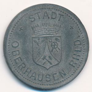 Оберхаузен., 50 пфеннигов (1917 г.)