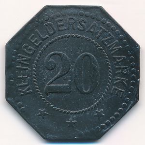 Нойштадт., 20 пфеннигов (1917 г.)