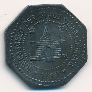Квакенбрюк., 10 пфеннигов (1917 г.)