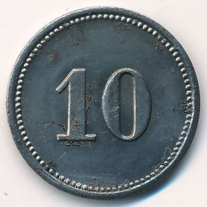 Зонтхофен., 10 пфеннигов (1917 г.)