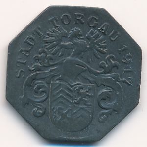 Торгау., 5 пфеннигов (1917 г.)