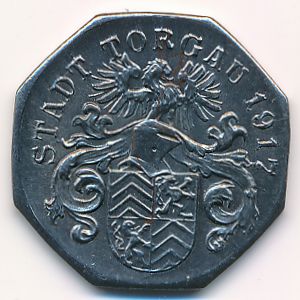 Торгау., 5 пфеннигов (1917 г.)