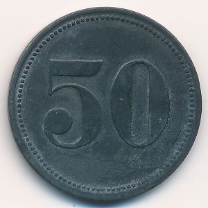 Зонтхофен., 50 пфеннигов (1917 г.)