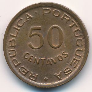 Ангола, 50 сентаво (1954 г.)