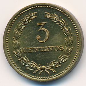 Сальвадор, 3 сентаво (1974 г.)
