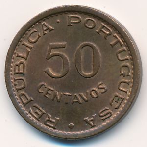 Мозамбик, 50 сентаво (1957 г.)