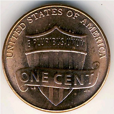 USA, 1 cent, 2010–2020