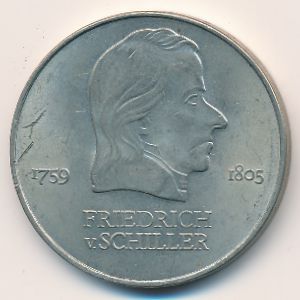 German Democratic Republic, 20 mark, 1972
