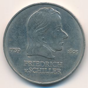 ГДР, 20 марок (1972 г.)