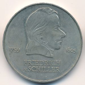 ГДР, 20 марок (1972 г.)