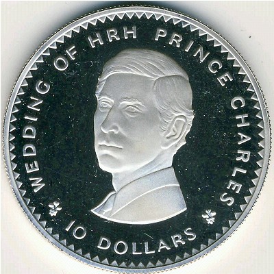 Fiji, 10 dollars, 1981
