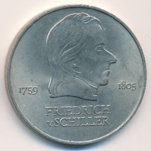 ГДР, 20 марок (1972 г.)