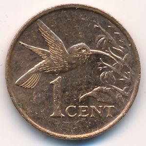 Trinidad & Tobago, 1 cent, 2009
