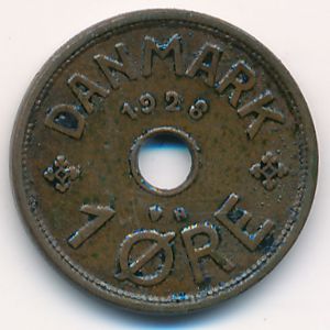 Дания, 1 эре (1928 г.)