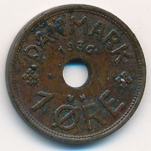 Дания, 1 эре (1936 г.)