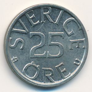Швеция, 25 эре (1980 г.)