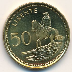 Лесото, 50 лисенте (1998 г.)