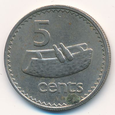 Фиджи, 5 центов (1979 г.)