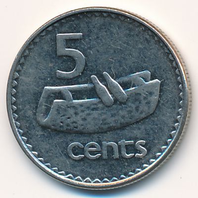 Фиджи, 5 центов (2006 г.)
