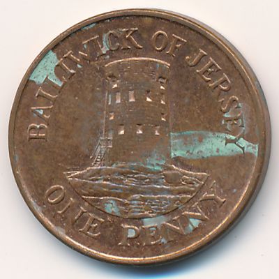 Джерси, 1 пенни (2002 г.)