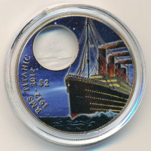 Виргинские острова, 2 доллара (2012 г.)