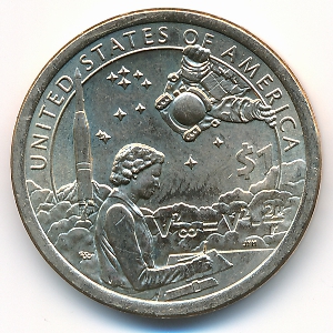 США, 1 доллар (2019 г.)