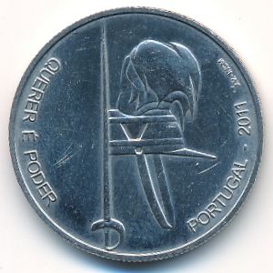 Португалия, 2 1/2 евро (2011 г.)