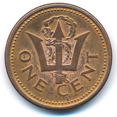 Барбадос, 1 цент (1996 г.)