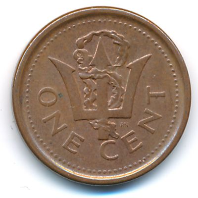 Barbados, 1 cent, 2011
