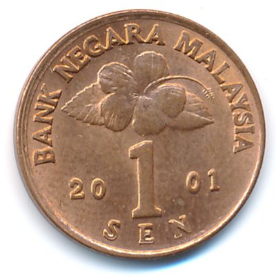 Малайзия, 1 сен (2001 г.)