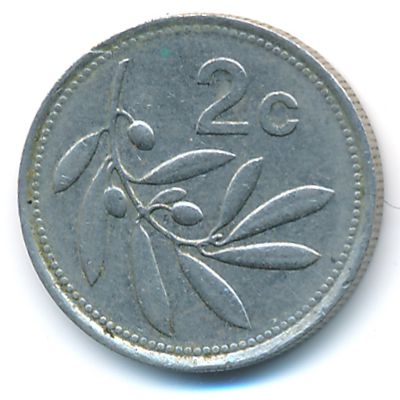 Мальта, 2 цента (1993 г.)