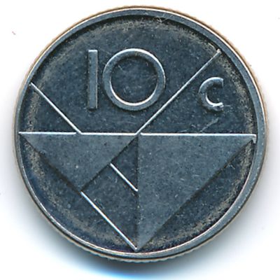 Аруба, 10 центов (2009 г.)