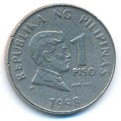 Филиппины, 1 песо (1998 г.)