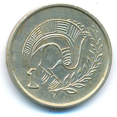 Кипр, 1 цент (1992 г.)