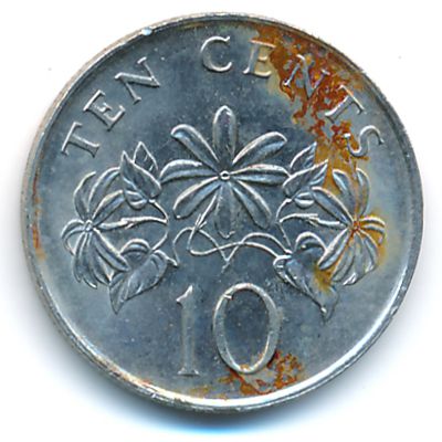 Singapore, 10 cents, 2003