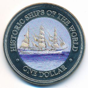 Острова Кука, 1 доллар (2003 г.)