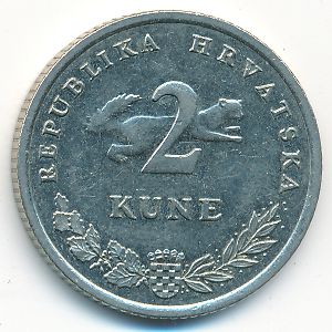 Croatia, 2 kune, 2009
