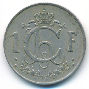 Люксембург, 1 франк (1962 г.)