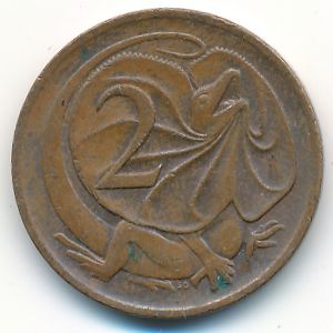 Австралия, 2 цента (1978 г.)