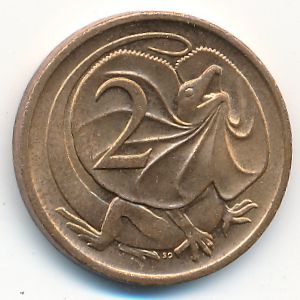 Австралия, 2 цента (1981 г.)