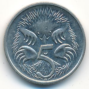 Австралия, 5 центов (1992 г.)